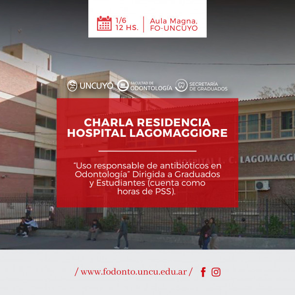imagen Se acerca una charla sobre residencias del Hospital Lagomaggiore