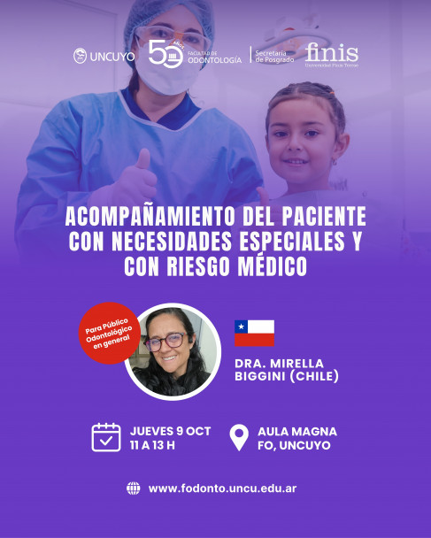 imagen Primer encuentro internacional de formación de posgrado en Odontopediatría