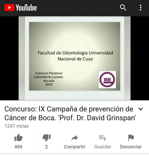 imagen Se llevó a cabo una nueva edición de la campaña de prevención de Cáncer de Boca