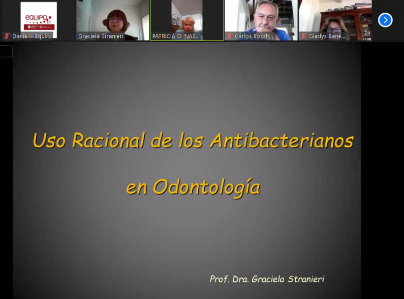 imagen Se llevó a cabo el Mini Curso "Uso racional de los antibacterianos en Odontología"