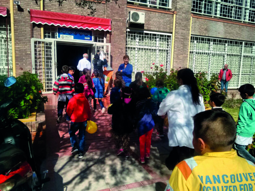 imagen La FO festejó el Día del Niño con premios, visitas y pequeñas sonrisas.