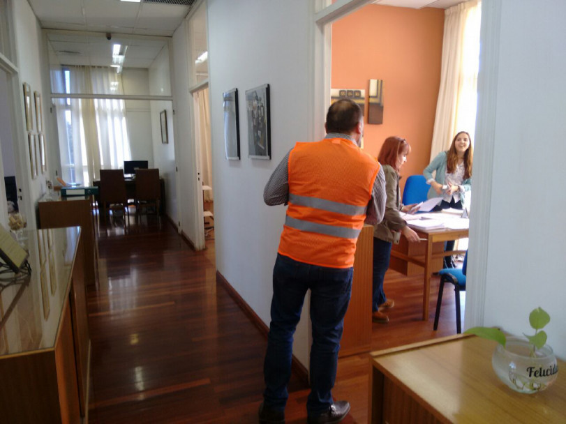 imagen La Facultad de Odontología, realizó un simulacro de contingencia