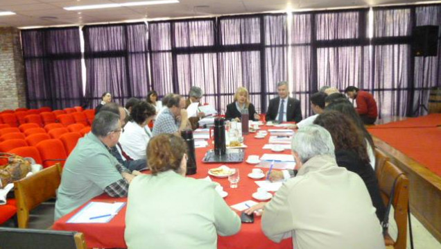 imagen El Consejo Directivo de la FO se reunió con el Rector y Vicerrector