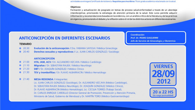 imagen CURSO UNIVERSITARIO INTERDISCIPLINARIO DE EDUCACIÓN CONTINUA EN SALUD