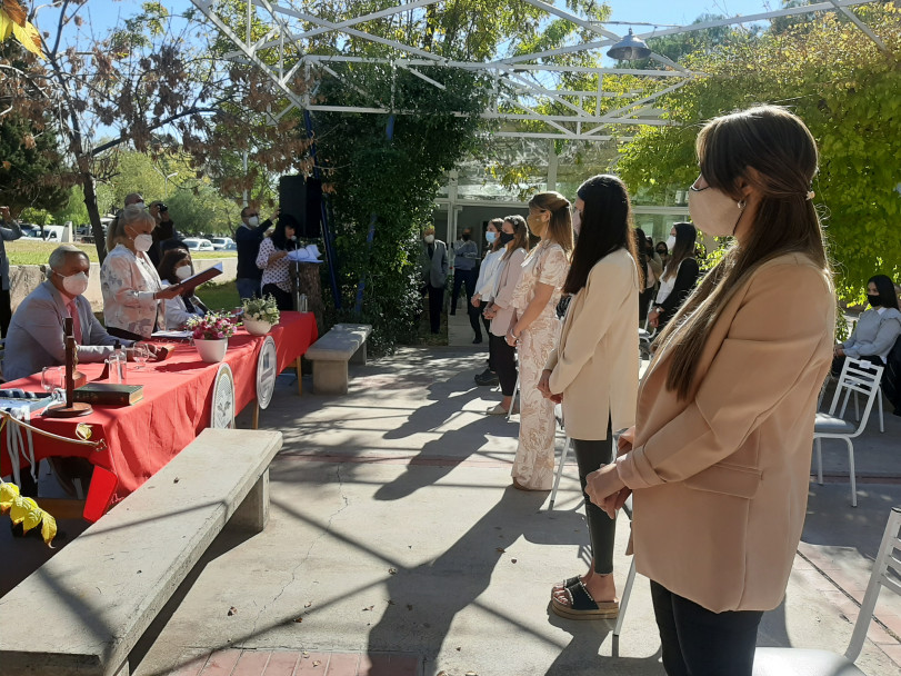 imagen ¡Se llevó a cabo un nuevo Juramento de práctica, en los jardines de FO!