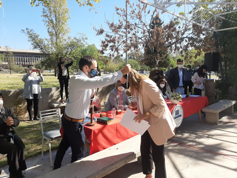 imagen ¡Se llevó a cabo un nuevo Juramento de práctica, en los jardines de FO!