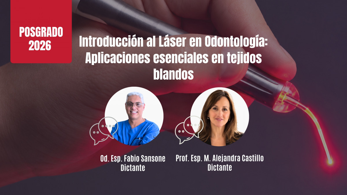imagen Introducción al Láser en Odontología: Aplicaciones esenciales en tejidos blandos