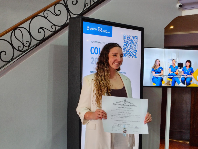 imagen La Facultad de Odontología tuvo su Acto de Colación 2025