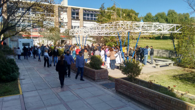 imagen La Facultad de Odontología, realizó un simulacro de contingencia