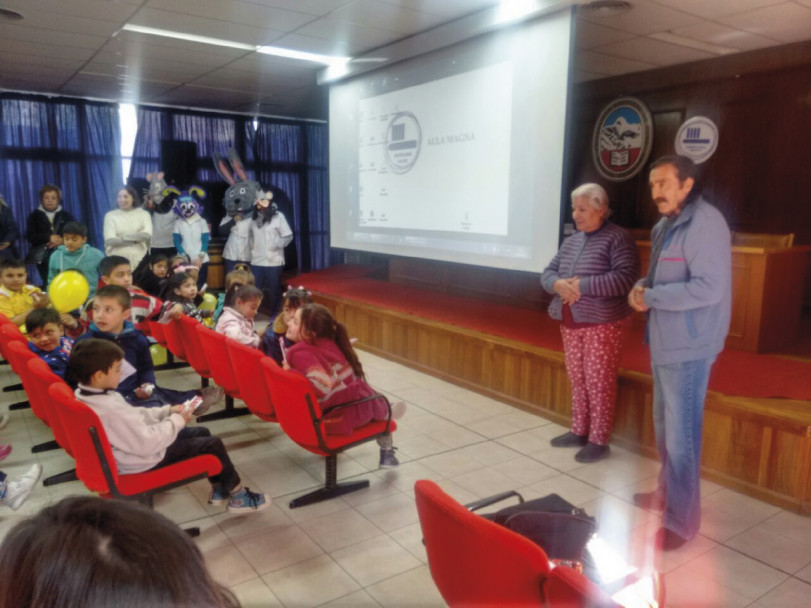 imagen La FO festejó el Día del Niño con premios, visitas y pequeñas sonrisas.