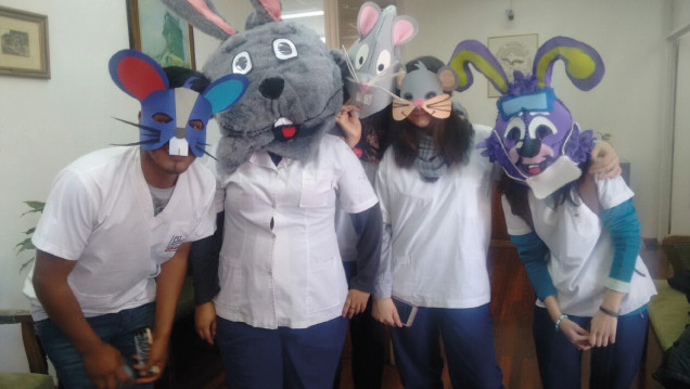 imagen La FO festejó el Día del Niño con premios, visitas y pequeñas sonrisas.