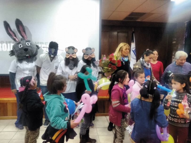 imagen La FO festejó el Día del Niño con premios, visitas y pequeñas sonrisas.