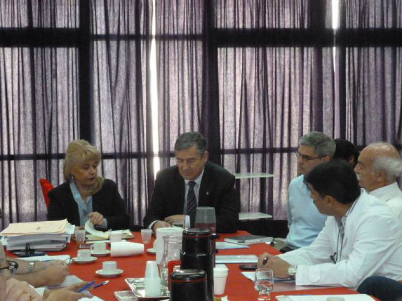 imagen El Consejo Directivo de la FO se reunió con el Rector y Vicerrector