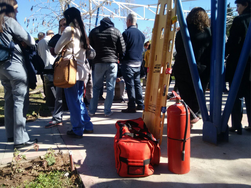 imagen La Facultad de Odontología, realizó un simulacro de contingencia