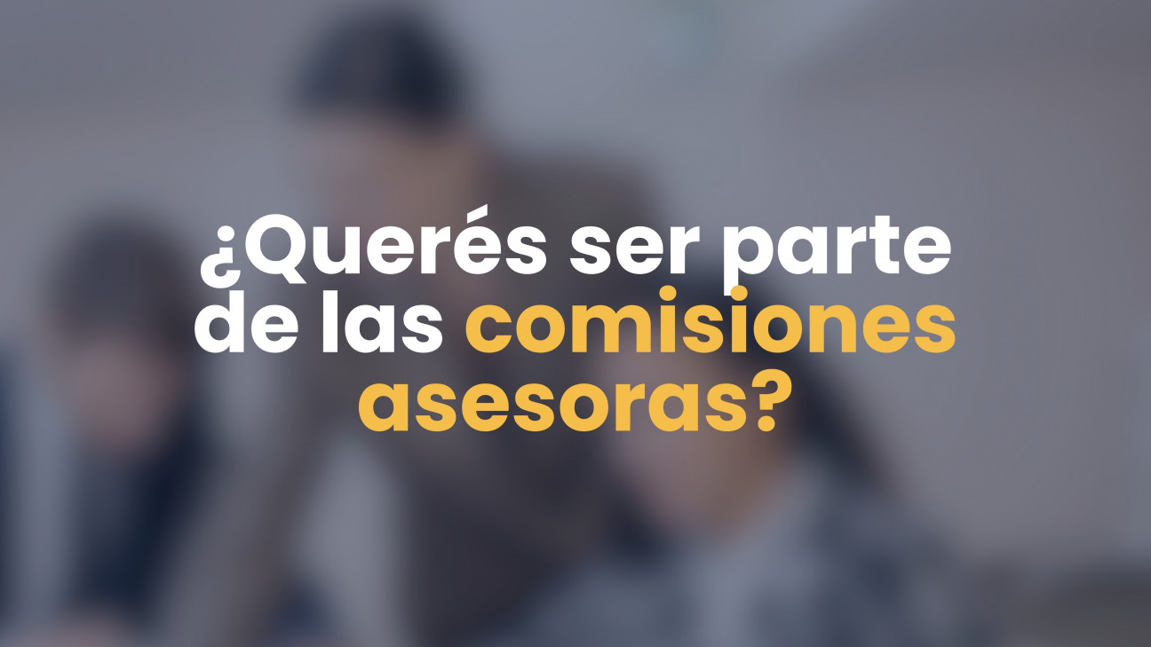 imagen Ya podés participar como miembro de las comisiones asesoras del Consejo Directivo