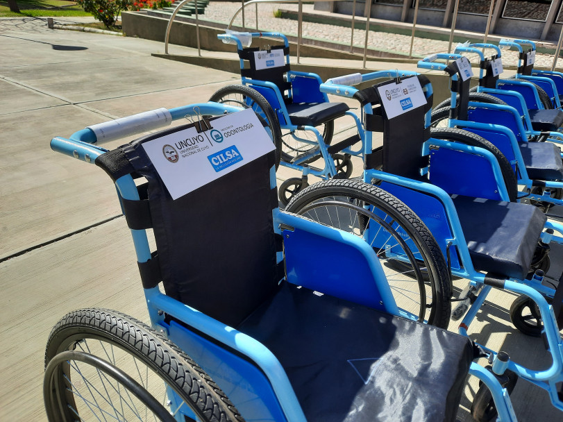 imagen La FO recibe silla de ruedas para traslado, un paso más a la inclusión 
