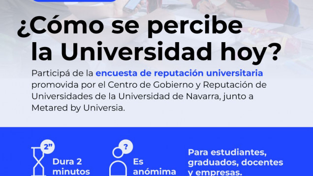 imagen ¿Cómo se percibe la Universidad hoy?