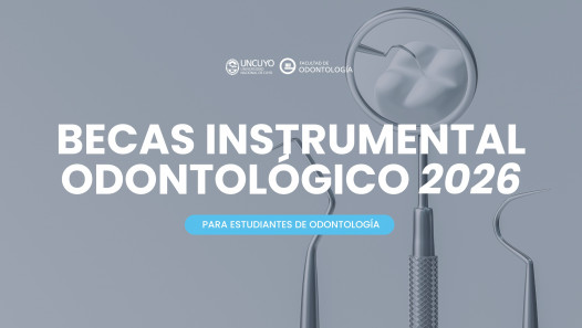 imagen Se abre convocatoria a Becas 2026 para Instrumental Odontológico