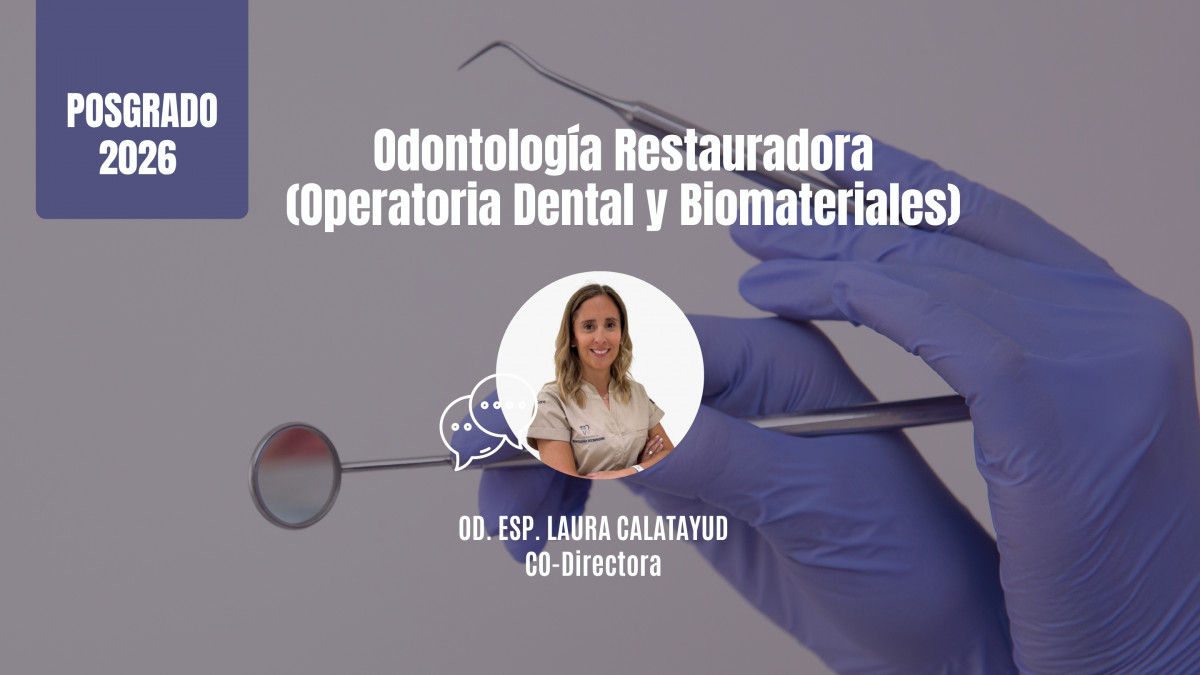 imagen Odontología Restauradora (Operatoria Dental y Biomateriales)