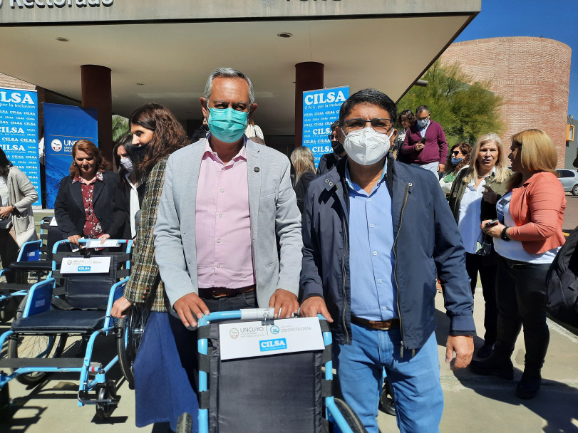 imagen La FO recibe silla de ruedas para traslado, un paso más a la inclusión 