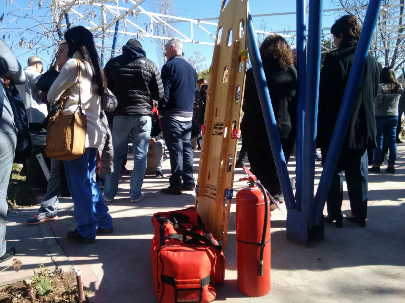 imagen La Facultad de Odontología, realizó un simulacro de contingencia