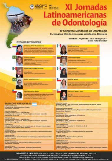 imagen XI Jornadas Latinoamericanas de Odontología