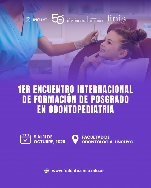 imagen Primer encuentro internacional de formación de posgrado en Odontopediatría