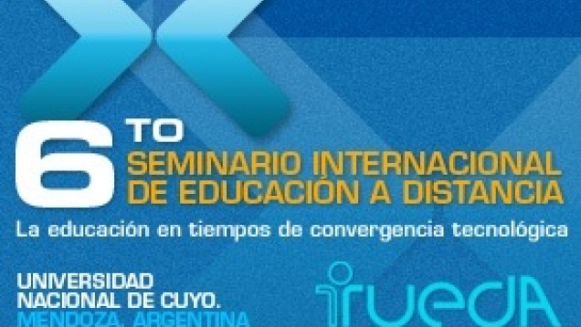 imagen Se llevará a cabo en octubre el 6to Seminario Internacional de Educación a Distancia "La educación en tiempos de convergencia tecnológica"