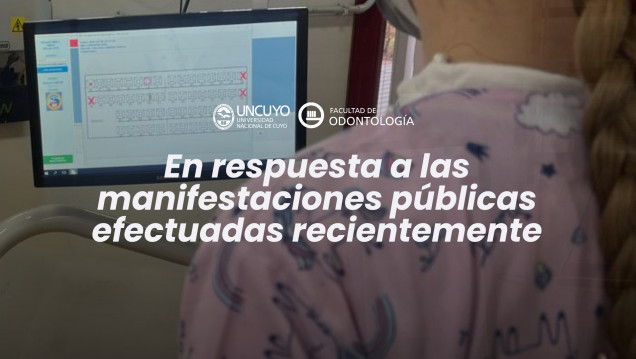 imagen Comunicado oficial: En respuesta a las manifestaciones públicas efectuadas recientemente