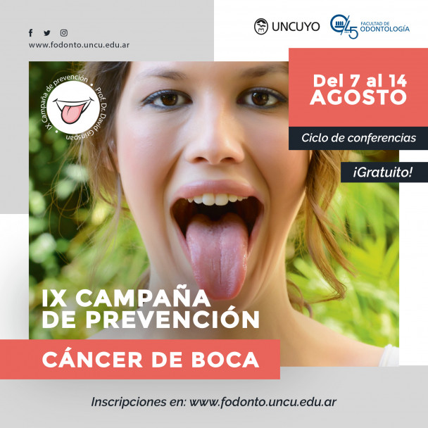 imagen Se acerca una nueva edición de la Campaña de Prevención de Cáncer de Boca