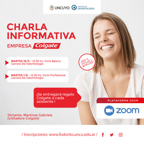 imagen ¡Nueva charla gratuita de la Empresa Colgate!