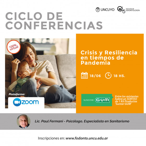 imagen Ciclo de conferencias: "Crisis y Resiliencia en tiempos de Pandemia"