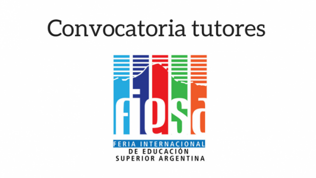 imagen Convocan a tutores para Feria de Educación Superior en Argentina