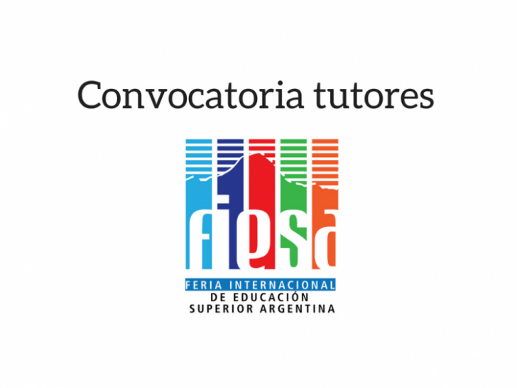 imagen Convocan a tutores para Feria de Educación Superior en Argentina