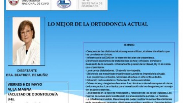 imagen Curso: "Lo mejor de la ortodoncia actual"