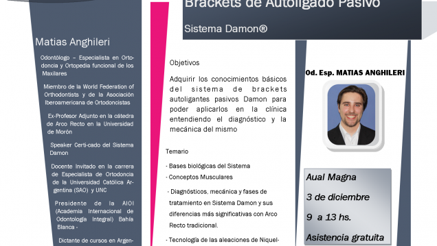 imagen Curso de ortodoncia de brackets de autoligado pasivo