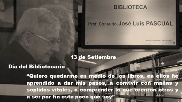 imagen 13 de Septiembre: Día del Bibliotecario 