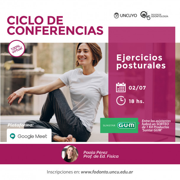 imagen ¡Se acerca una nueva conferencia gratuita sobre Ejercicios Posturales!