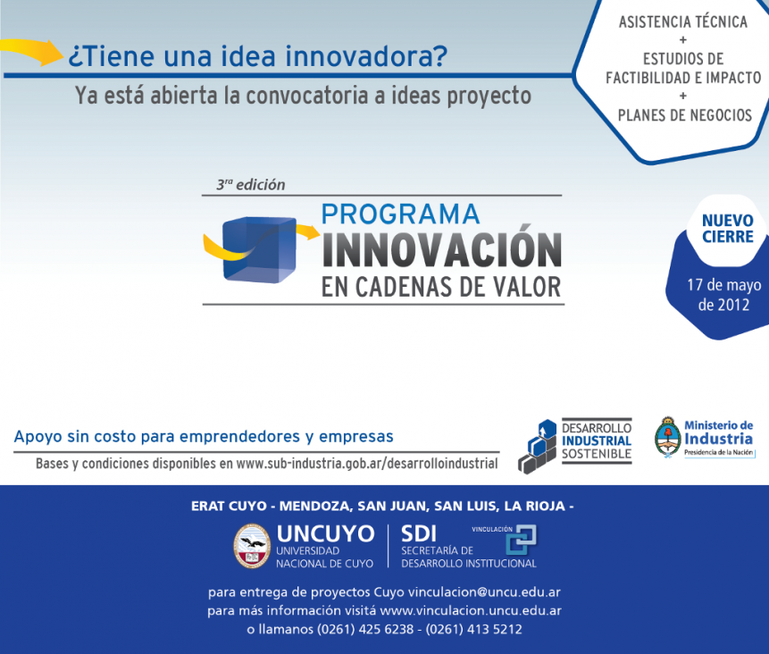 imagen Programa Innovación en Cadenas de Valor