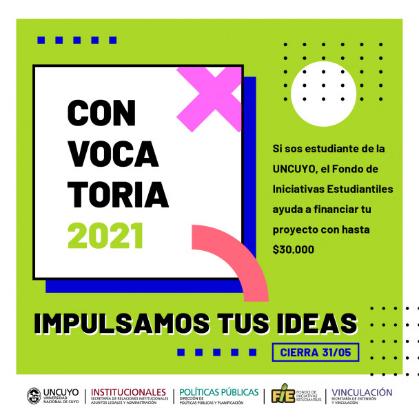 imagen FIE: El Fondo de Iniciativas Estudiantiles abre la convocatoria 2021