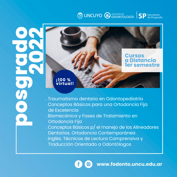 imagen Presentamos la Oferta Académica de Posgrado para el 2022