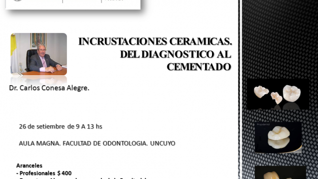 imagen Curso. "Incrustaciones Cerámicas: del diagnóstico al cementado".