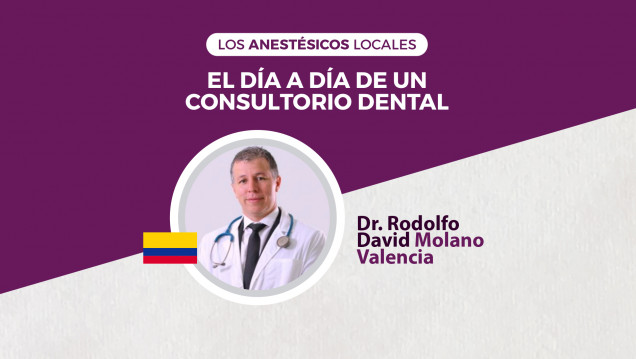 imagen Experto Colombiano dictará el Curso: Los anestésicos locales. El día a día de un consultorio dental