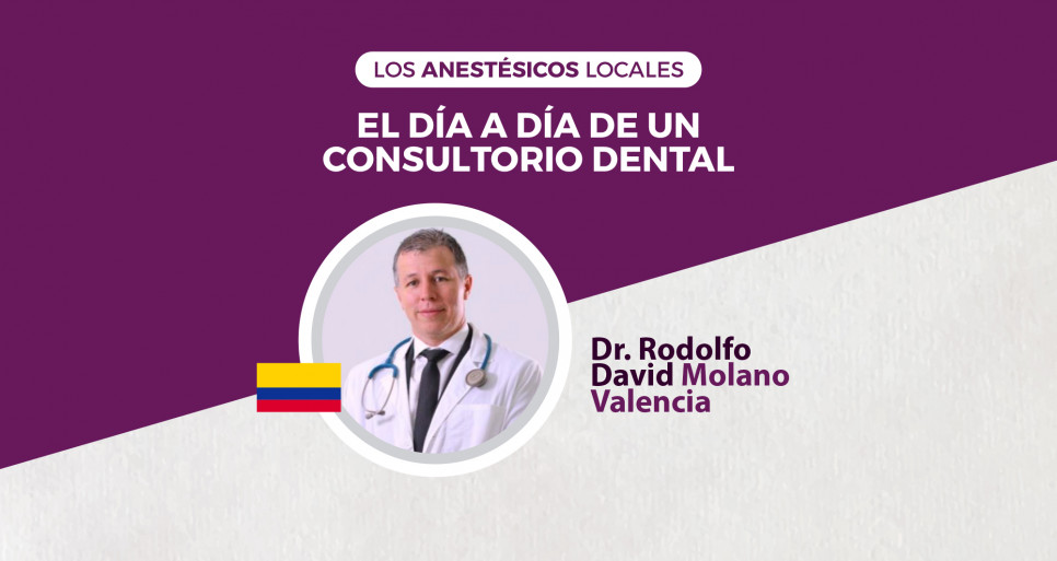 imagen Experto Colombiano dictará el Curso: Los anestésicos locales. El día a día de un consultorio dental