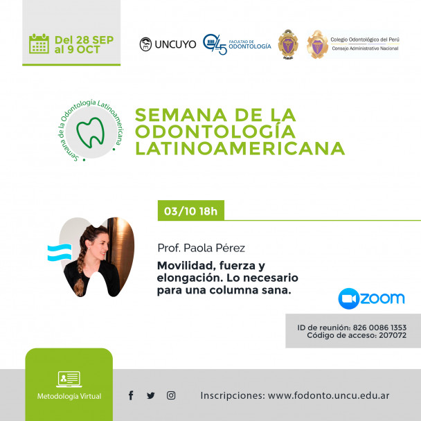 imagen ¡Semana de la Odontología Latinoamericana en la FO!