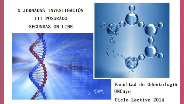 imagen X Jornadas de Investigación y III Posgrado. Segundas on line. Facultad de Odontología UNCuyo - Ciclo  Lectivo  2014/2015