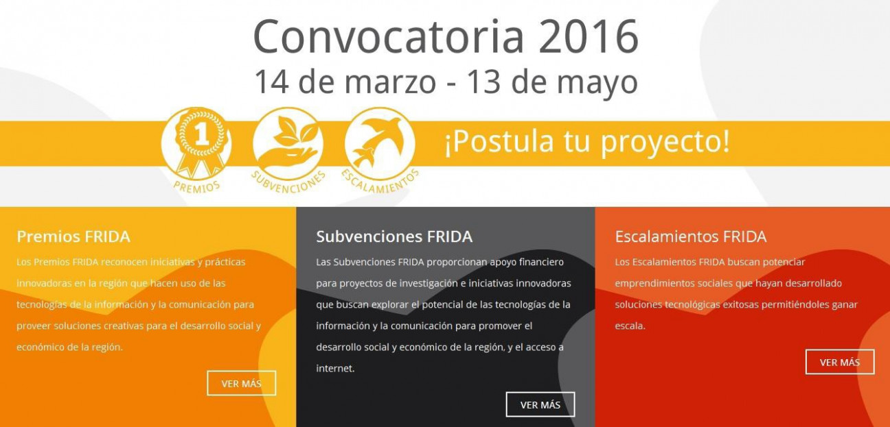 imagen FONDO REGIONAL PARA LA INNOVACIÓN DIGITAL EN AMÉRICA LATINA Y EL CARIBE (FRIDA)