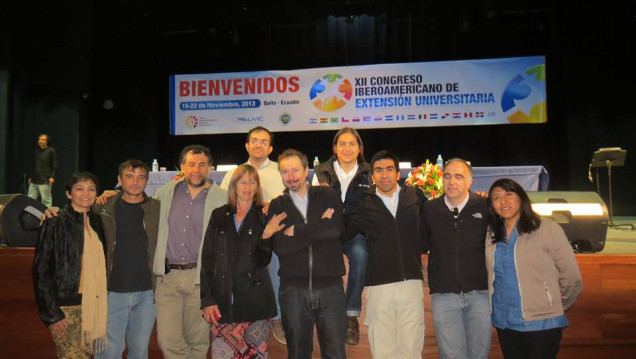 imagen La UNCuyo debatió en el Congreso de Extensión en Quito