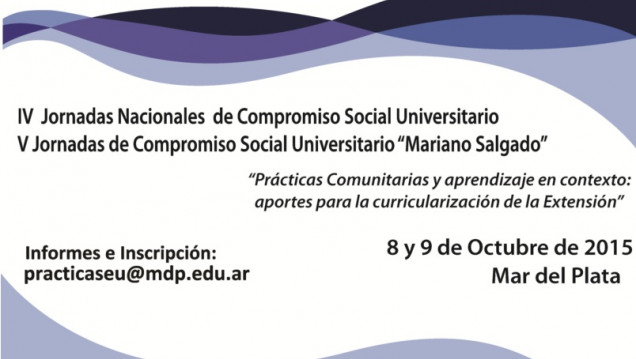 imagen  IV Jornadas Nacionales de Compromiso Social Universitario