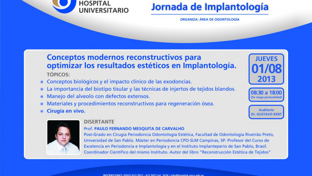 imagen Mendoza Day Curse: Jornadas de Implantología